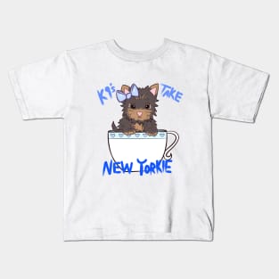 K9s take New Yorkie Kids T-Shirt